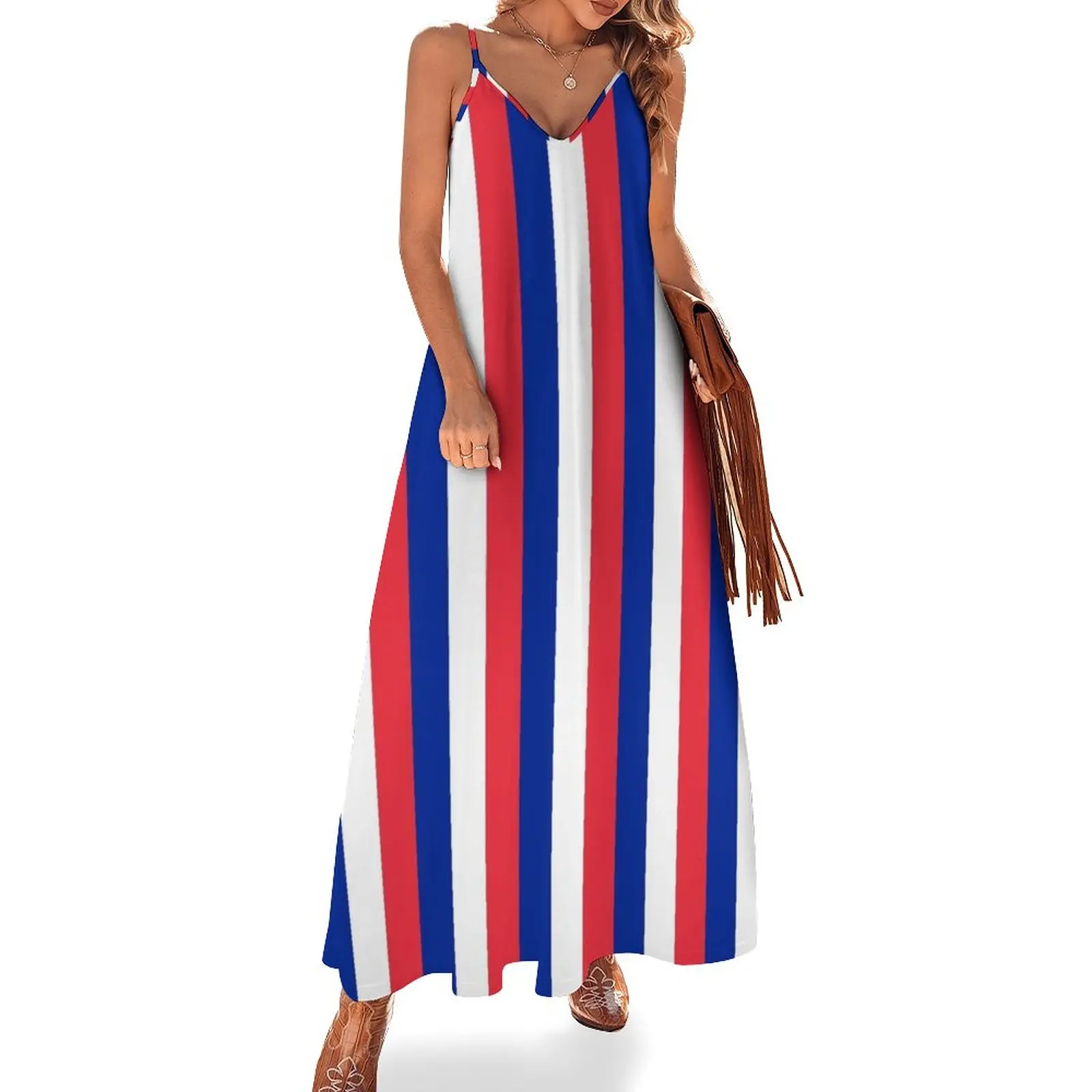 

French Flag Gifts, Stickers & other Products Sleeveless Dress Female clothing Women's skirt cute dress