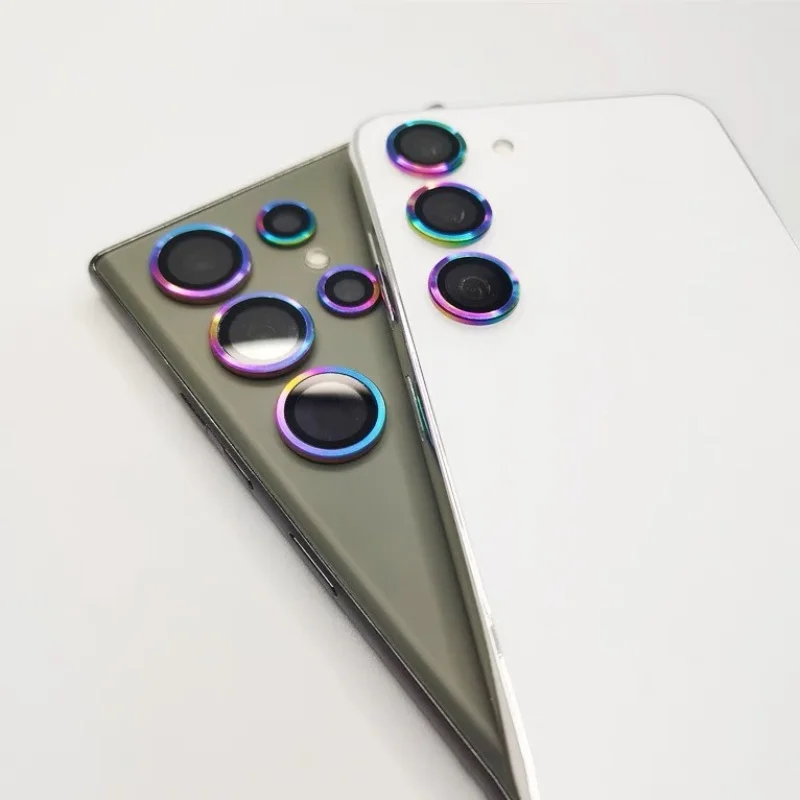 Premium Tempered Glass Camera Lens Protector - New Style