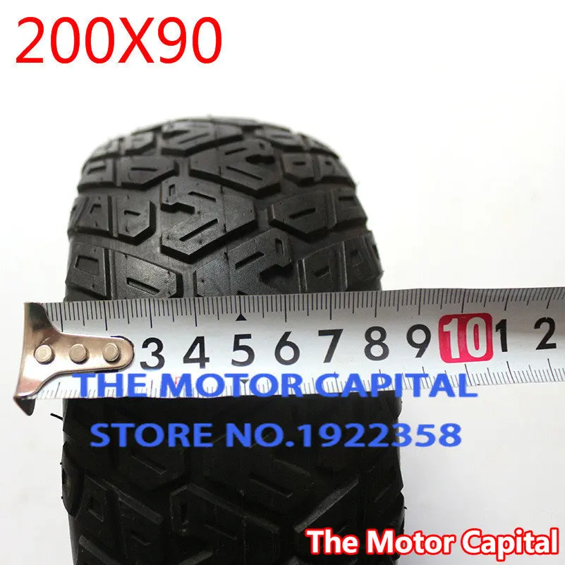 Good Quality 200x90 Solid Tire Without Inner Tube Tyres Fits Electric
