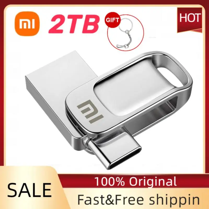 Xiaomi 2 In 1 Type-C Usb Flash Drive 2Tb Otg Pen Drive 1Tb 256Gb Usb 3.0 Stick Flash Drive Ad Alta Velocità Pendrive Usb Per Pc Portatile