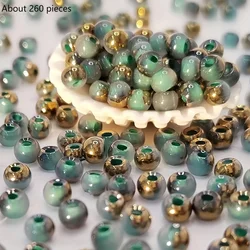 Vibrant DIY Handmade Jewelry Kit with Round Beads for Crafting Bracelets, Earrings, and Necklaces (12)