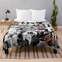 Haitani Brothers (Rindou & Ran) Manga Collage TR Throw Blanket manga Nap Blanket blankets for beds  throw blanket 1