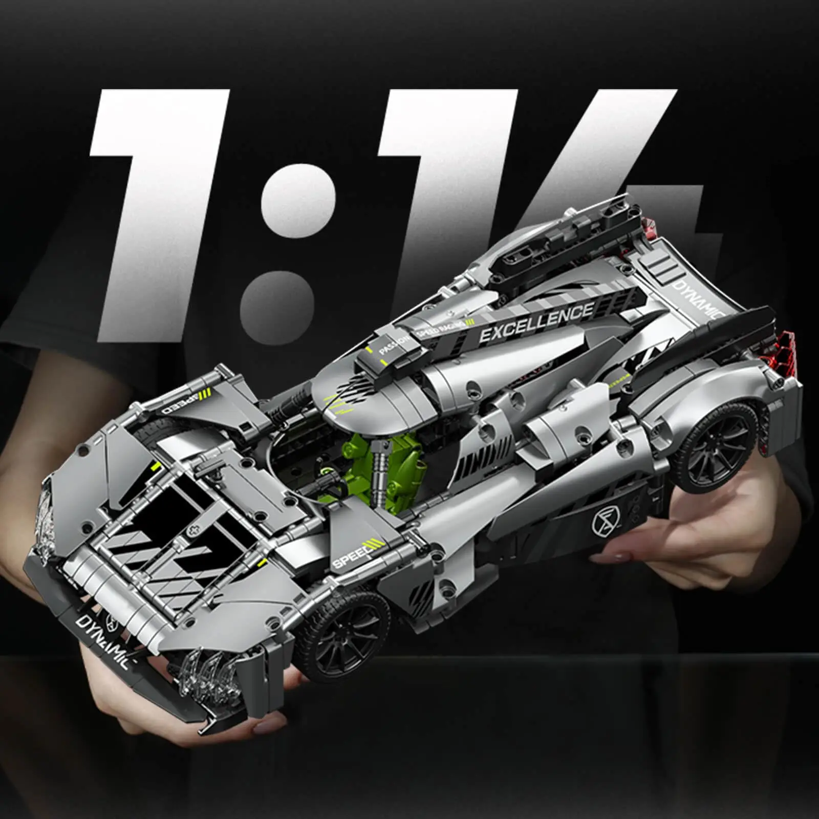 ToylinXBuildingBlocksCitySpeedCar1100PCSLuxuryAutoRacing