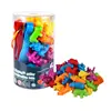 Rainbow Counting Animal Traffic Car Early Education Toy Animal Cognition Montessori Math Teaching Assisted Kindergarten Games 1