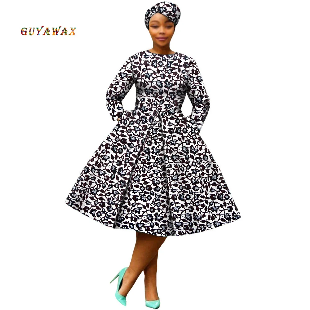 

Африканские платья для женщин 2022 Новая африканская одежда Дашики с цветочным принтом платья Анкары базин традиционный халат Африканское длинное платье