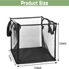 Foldable Laundry Basket Large Capacity Multifunctional Organizer Dirty Clothes Breathable Mesh Baskets for Travel and Home 3