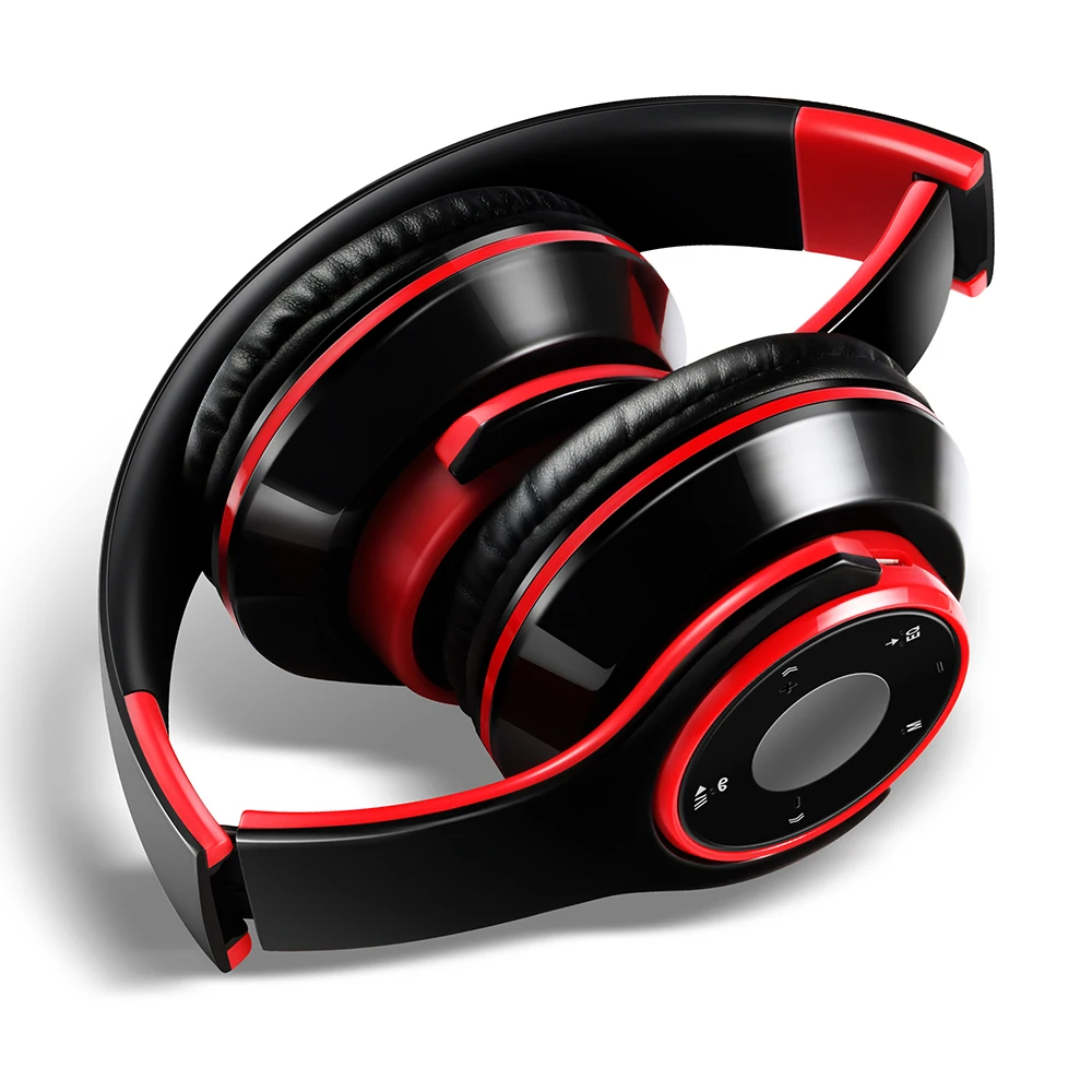 Bluetooth 5.0 Stereo headphones with microphone Compatible with Samsung iPhone iPad Smartphone PC TV Laptop Tablet Audio