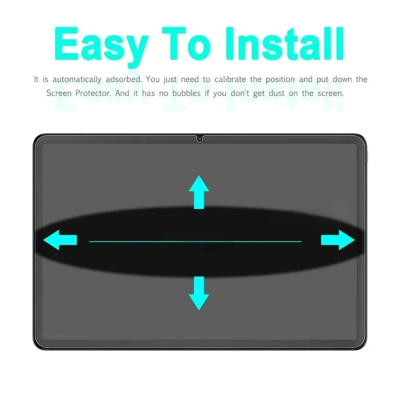 HD Scratch Proof Tempered Glass Screen Protector Film For Redmi Pad Pro 12.1 2024 Anti Scratch No Bubbles Tablet Protective Film 4