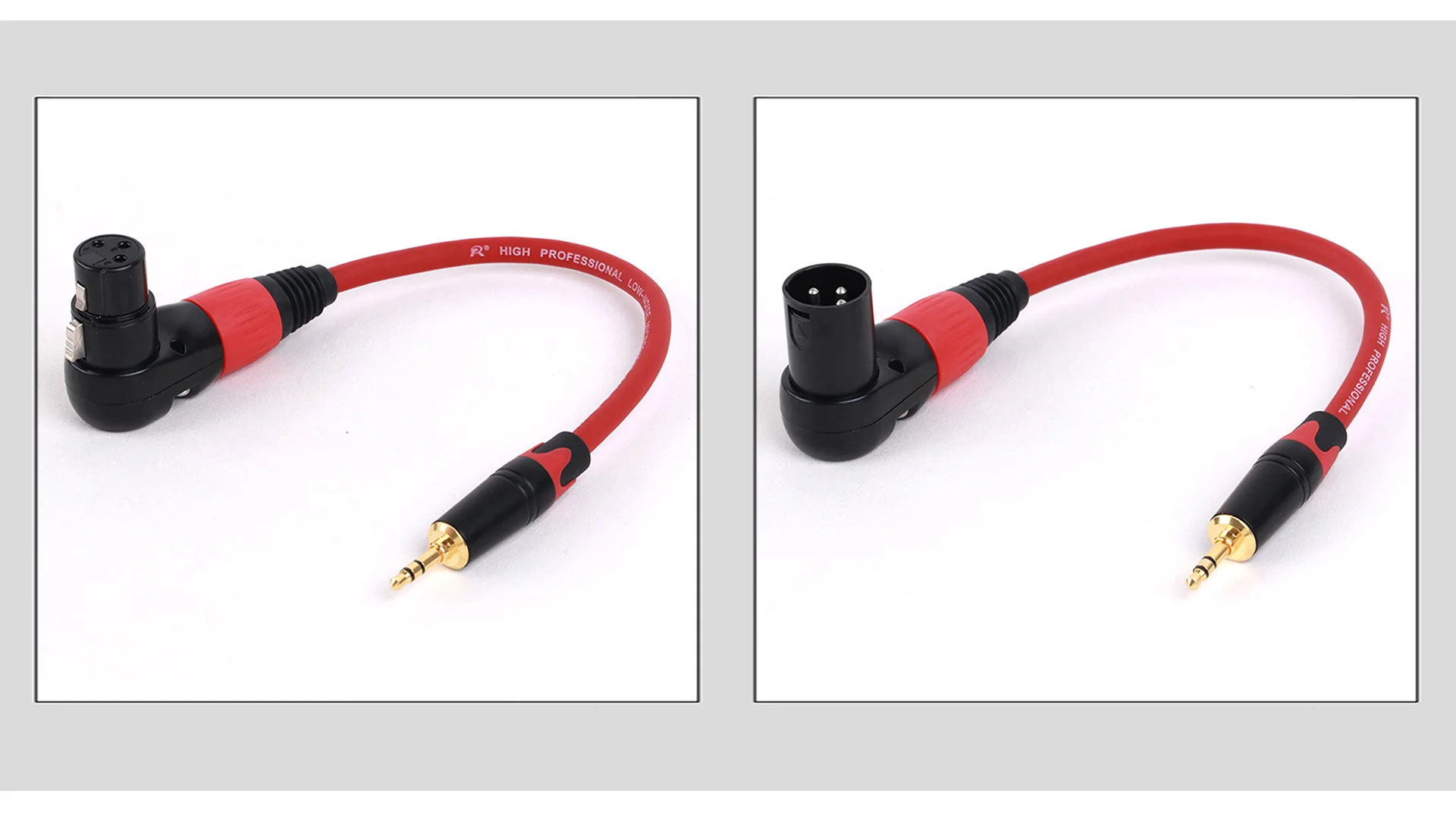 3,5mm bis xlr 3-poliges Kabel Karaoke-Mikrofon Kanonen anschluss Kabel trs für Audio-Soundbox-Mixer Gitarren-Mischpult 0,3 M-15M – Detail 9