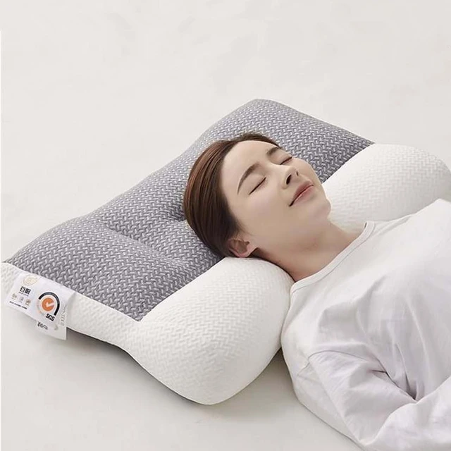 Memory Foam Pillows for Bed with Cooling Pillow Cover Cervical Neck Pillow  for Pain Relief Sleeping Adjustable Ergonomic Pillows - AliExpress