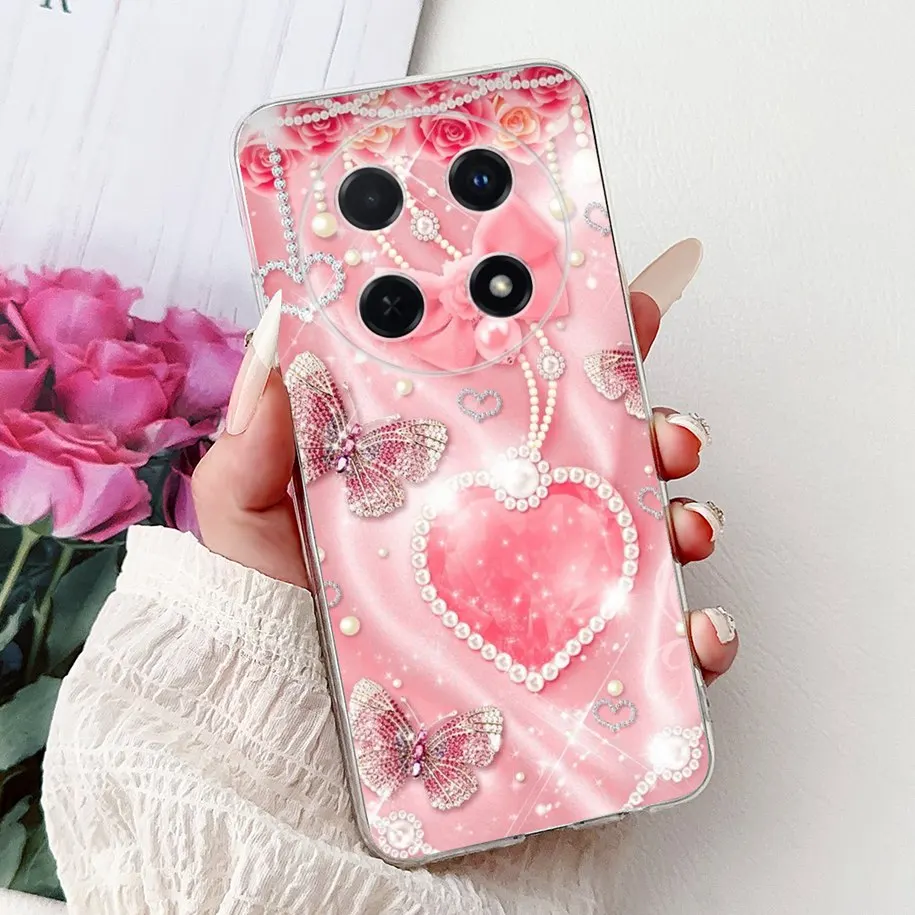 Cute Cartoon Cat Marble Soft Silicone Case - 2025 Edition