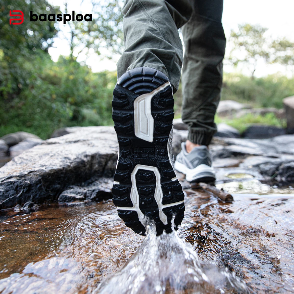 Men Running Shoes Outdoor Casual Lightweight Breathable Sneakers Male Cushioning Non-Slip Vintage Sports Shoes running shoes