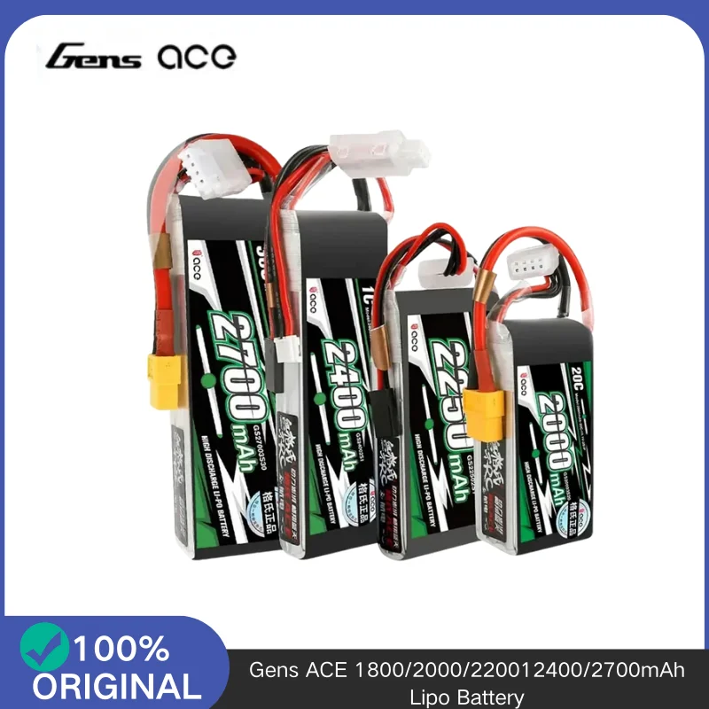 Batterie LiPo RC 2S 3S 4S 2200-2400mAh 30C-45C XT60/T-Connect