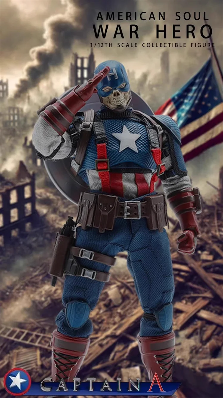 مجسم شخصية كابتن أمريكا - JMToys