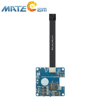 MateCam X3 720P Mini Telecamera 24pin IMX323 Wireless per Sorveglianza, Micro Telecamera di Sicurezza WiFi Ultra Piccola con Modulo per Visualizzazione su Mobile