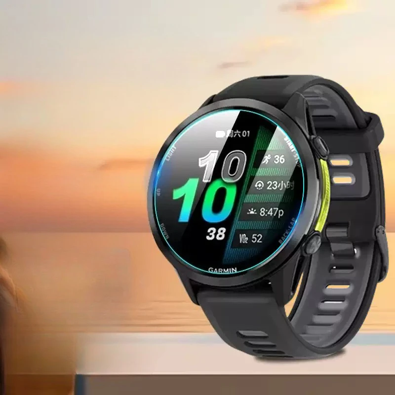 Clear HD Tempered Glass Screen Protector for Garmin Forerunner Series Watches
