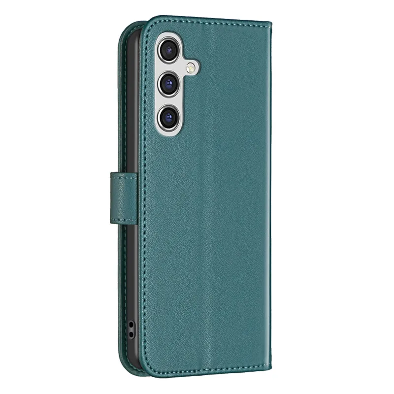 Leather Flip Wallet Phone Case with Magnetic Card Slots and Cover