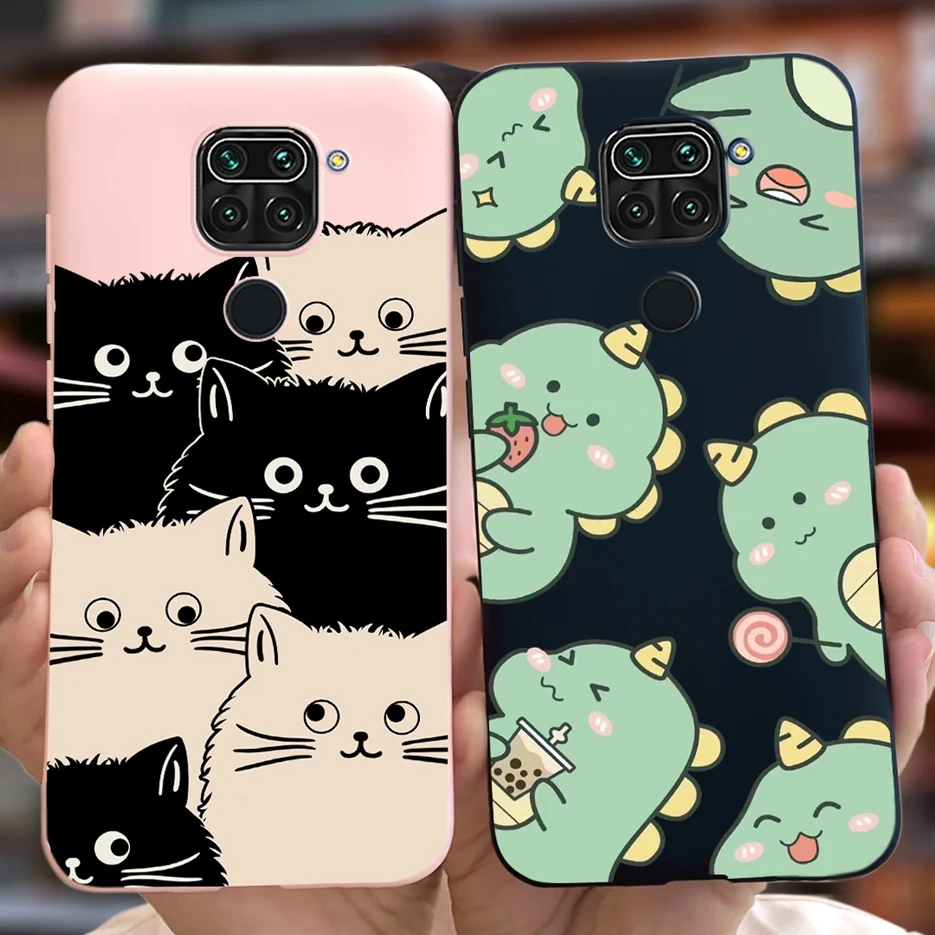 Cute Dinosaur Cartoon Soft Silicone Phone Case - Durable Bumper Cover