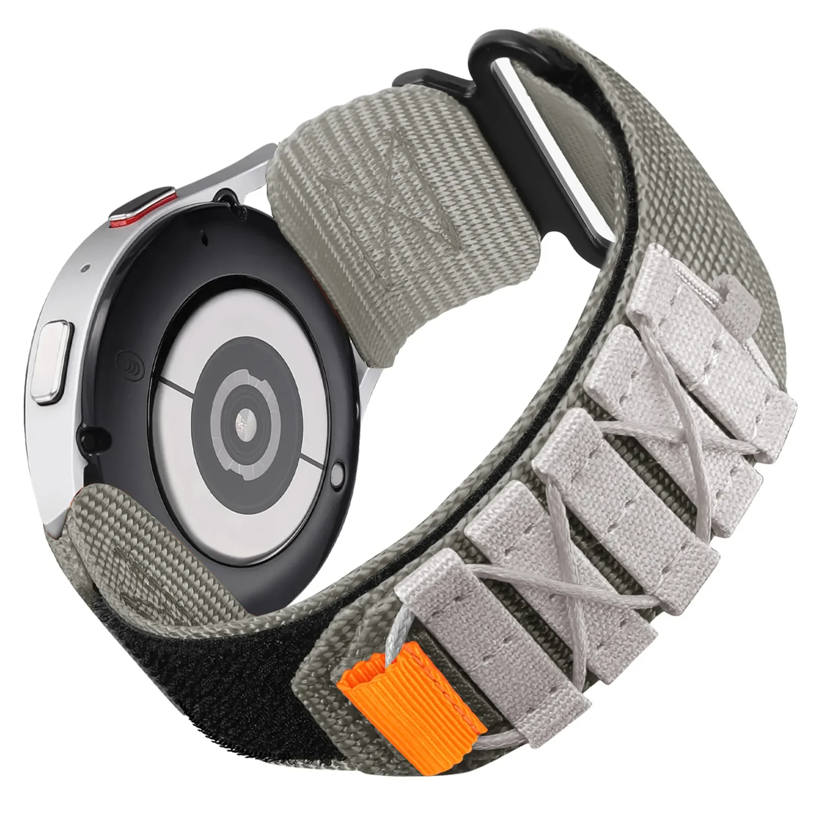 Premium Sport Nylon Smartwatch Strap, Adjustable Band