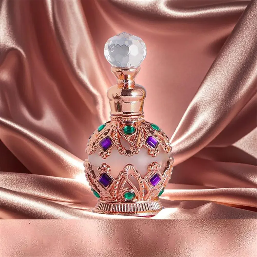15ML Perfumes Árabes Originales Perfume Woman Charming Rose Jasmine and Vanilla Floral Scents Long-lasting Pheromone Fragrance