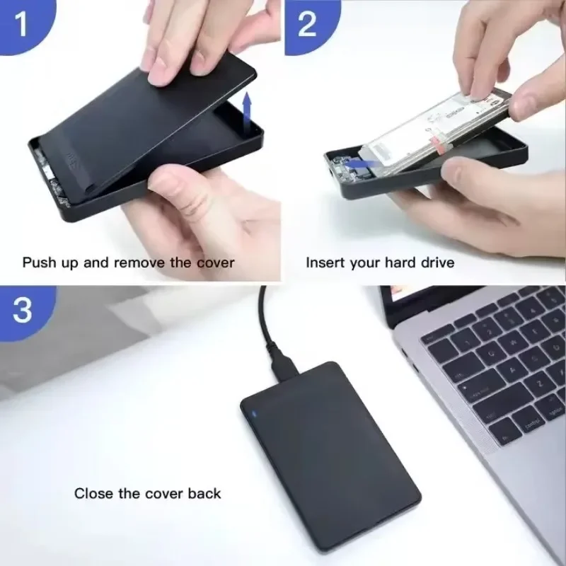 Enclosure HDD Case 2.5 inch HDD Enclosure SATA to USB 3.0 Micro B USB 3.0 External Hard Drive Case for Laptop PC Accessories hdd enclosure external hard drive housing hard disk case