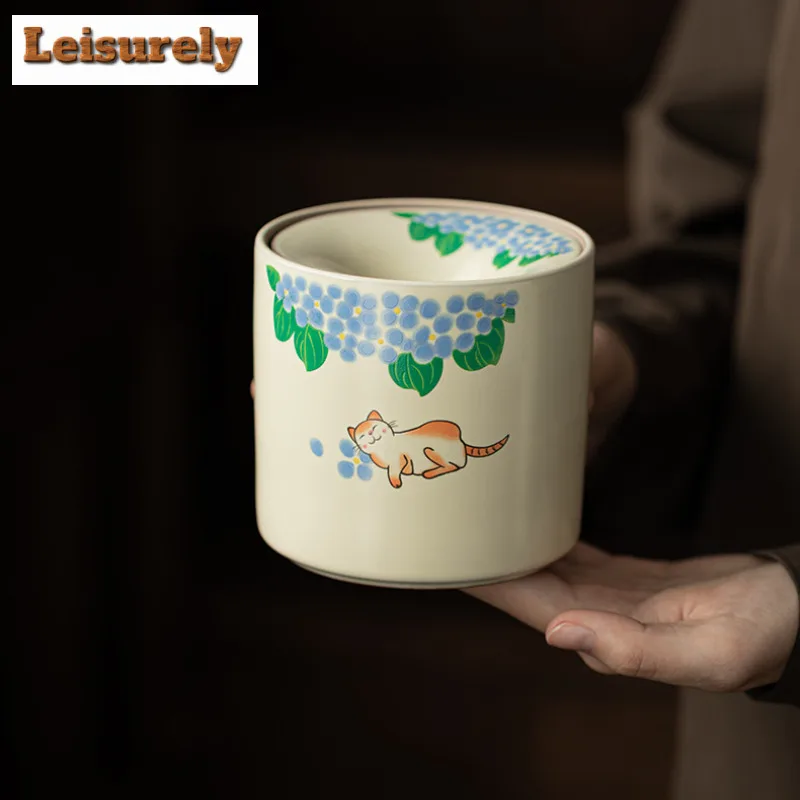 Ru Kiln Ashtray Creative Tobacco Smoke Odor Removal Tobacco Shop Ash Tray Household Weed Smoking Cafes Accessories Collection