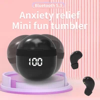 Super bass Sleep Headphones Wireless Bluetooth Earphones With Mic Sports Earbuds Noise Reduction Mini HD Headset For Smart Phone 6