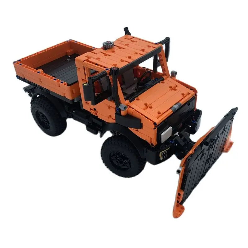 MOC 빌딩 블록 트럭 모델, Unimog U1400 제설기 자동차, MOD 42126 F-150, DIY 벽돌 장난감 조립 선물, 기술 1264PCs, 신제품