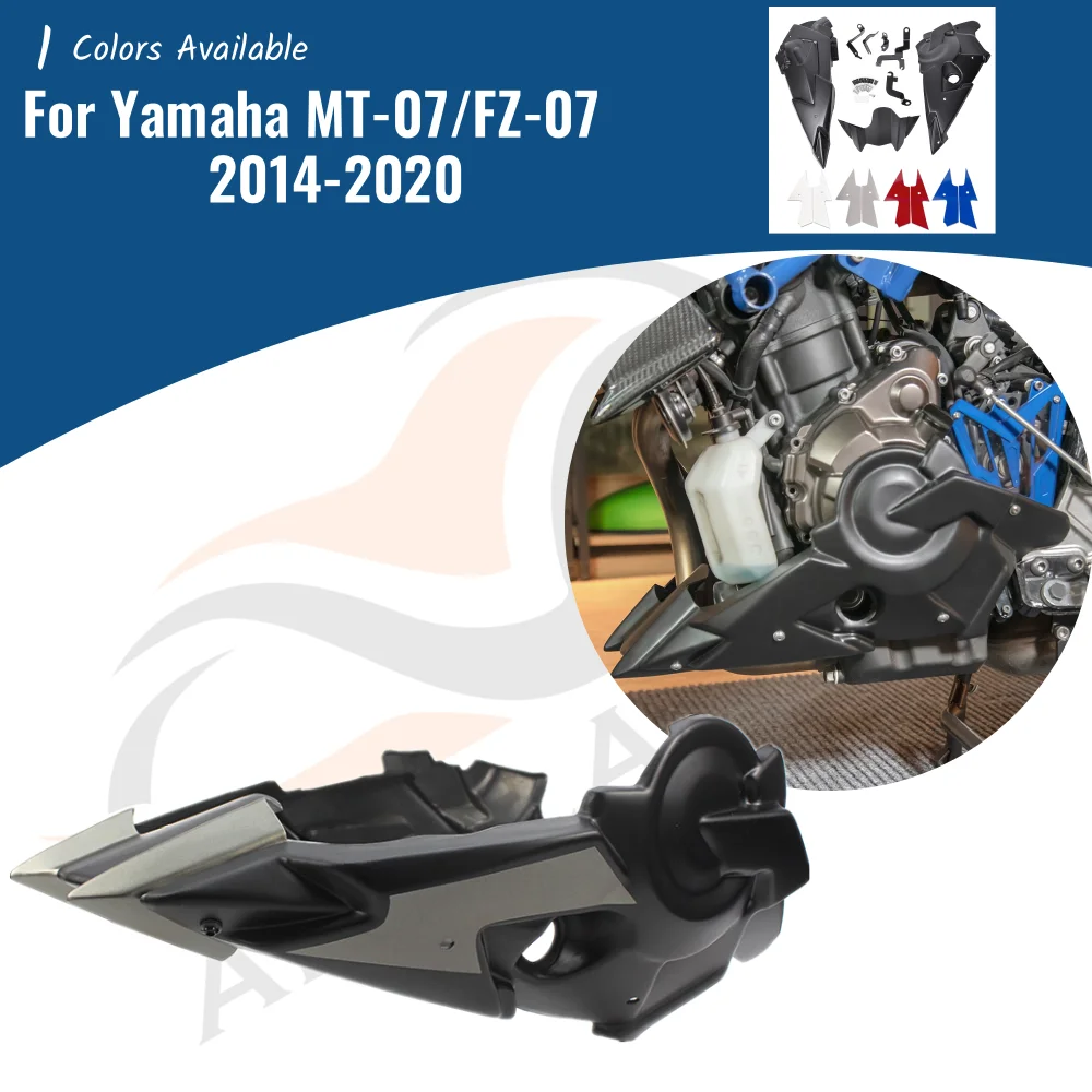 Yamaha Mt07 Engine Spoiler Yamaha Mt07 Belly Pan Belly Pan Engine