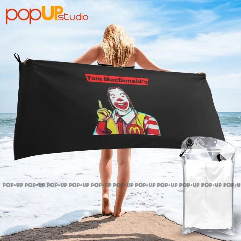 Tom Macdonald Over 1 Million Offender Quick Dry Towel Surf Fashion No Fading Superfine Fiber