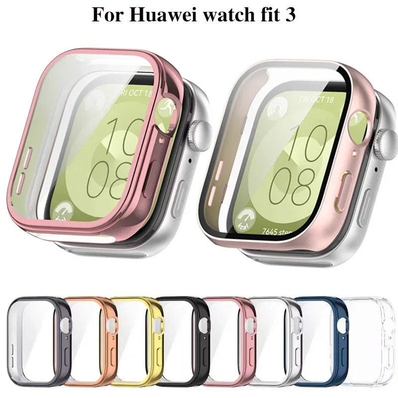 Enhanced PC Case with Tempered Glass Screen Protector and Cleaning Cotton