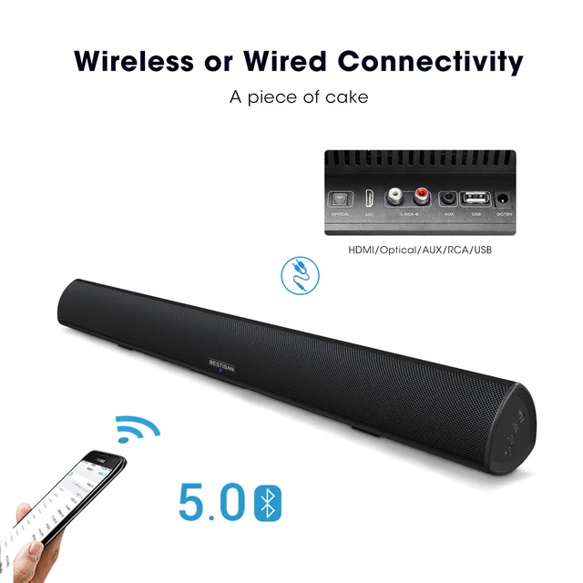 サウンドバー テレビ用スピーカー PC用　シアターバー フルレンジスピーカー サウンドバー テレビ用PC用 シアターバー フルレンジスピーカー 壁掛け