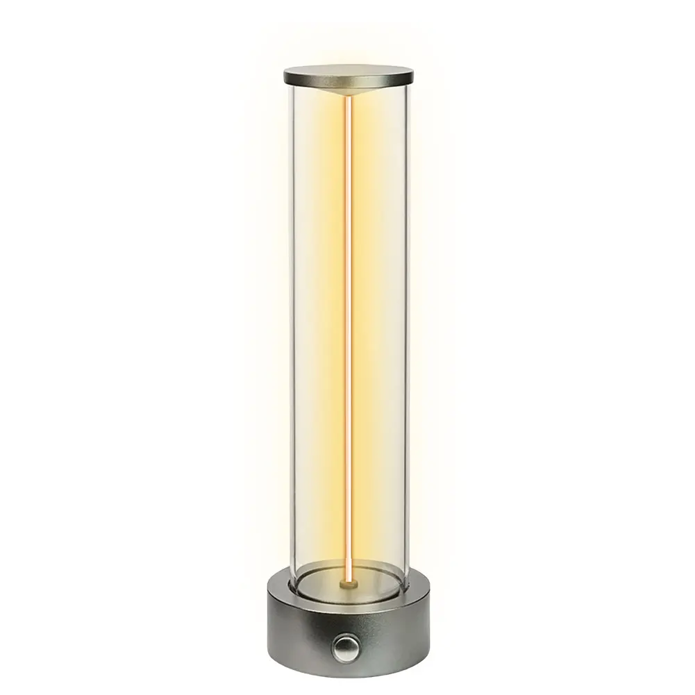 무선 LED 데스크 램프, 터치 컨트롤, 무선 테이블 램프, 조도 조절, 간단한 나이트 스탠드 램프, 침실 거실 장식, 3 단 기어