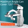 Gold mechanical arm universal faucet face wash basin splash proof extension connector can be rotated bathroom Fauce water nozzle 2