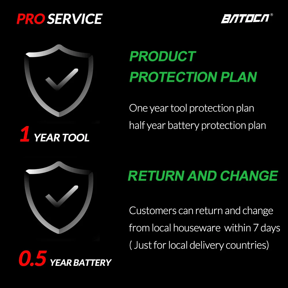 Lucidatrice per auto senza fili BATOCA lucidatrice per auto Wireless DA 12V senza spazzole a doppia azione senza Buffer 2 pezzi 2.0Ah batteria al litio