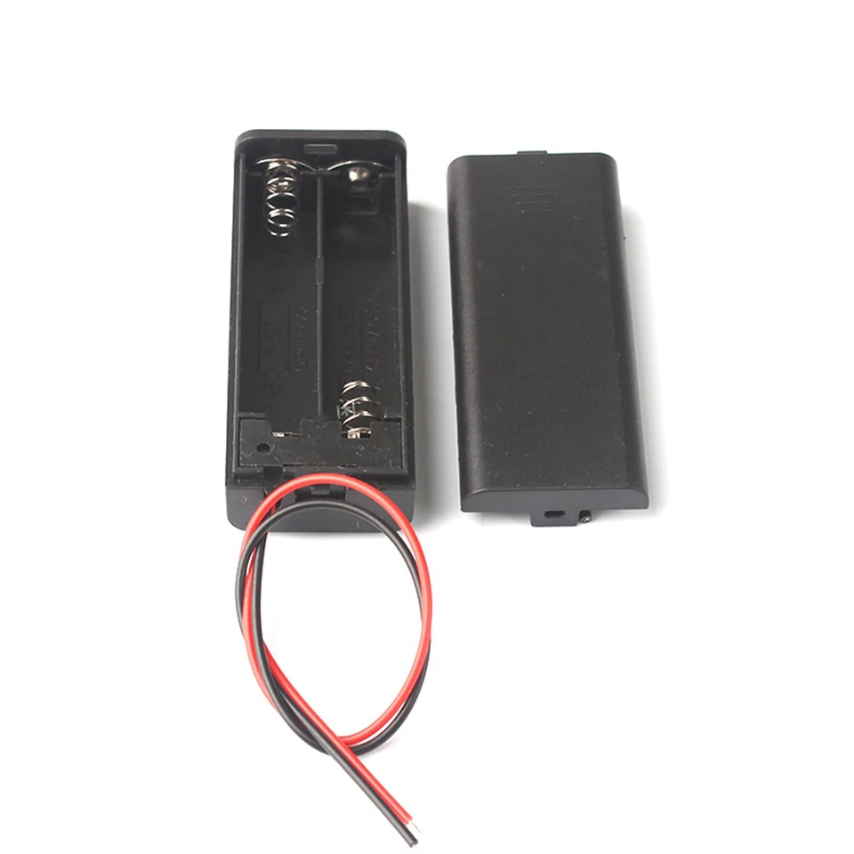 Portabatteria 12V Per 8xAA | 3 Pezzi | Con Interruttore ON/OFF E Spina DC 5.5x2.1 Mm | Per Progetti Elettrici - Foto 9