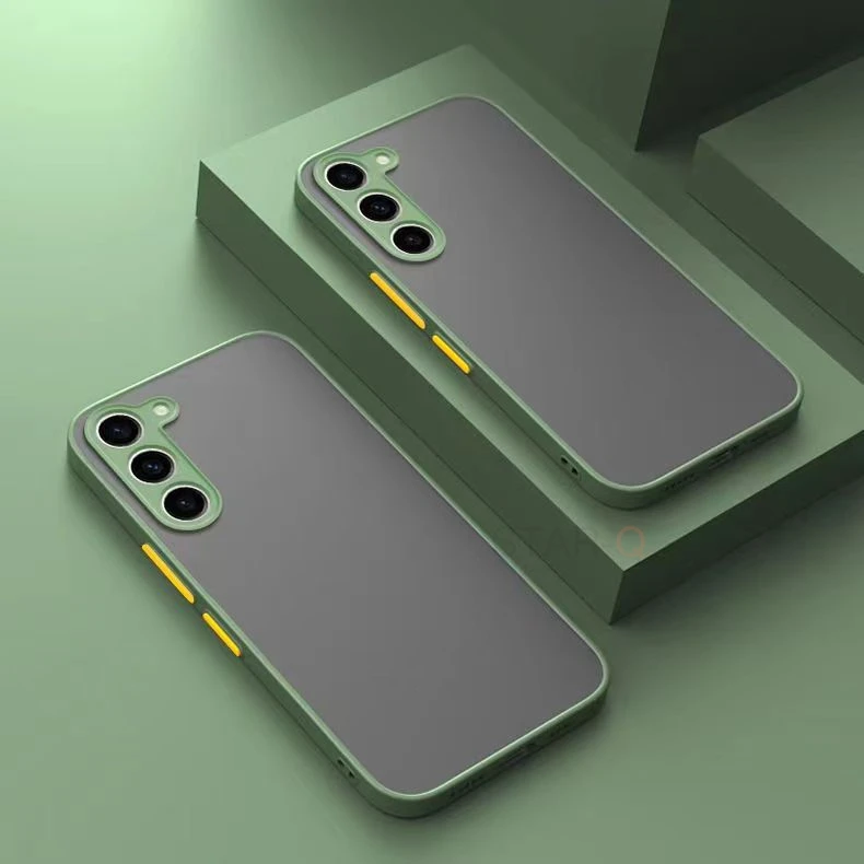 Luxury Armor Matte Hard Shell Bumper Shockproof Case