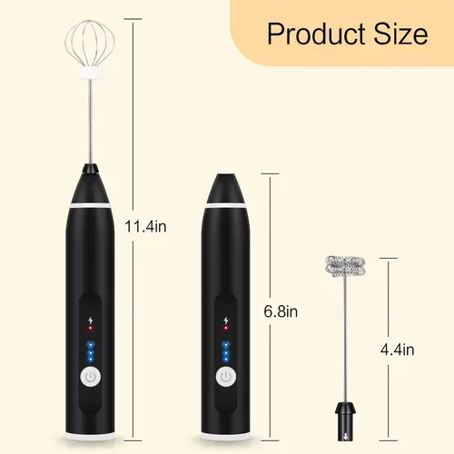 전기 우유 거품기 핸드헬드 무선 블렌더, USB 미니 커피 메이커, 거품기 믹서, 카푸치노 크림, 에그 비터, 미니 블렌더 5