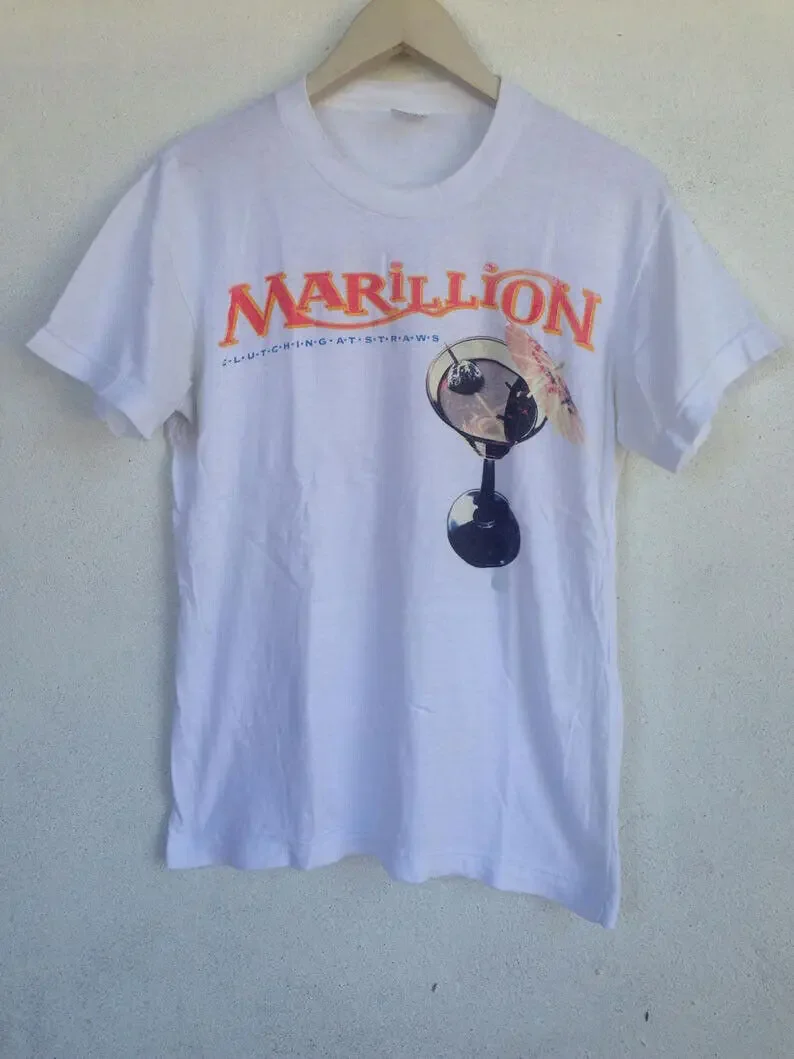 

Ремейк 80s Marillion британская рок-группа 1987 футболка S-4XL TE6756