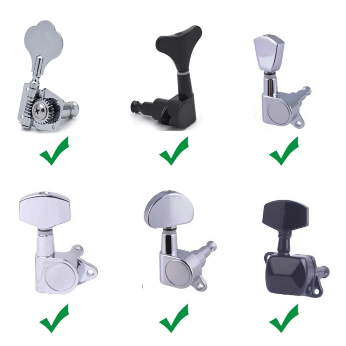 Guitar String Winder Head Hex Electric Drill Tuning Peg Puller Repair Maintenance DIY Tool for Guitar Bass Accessories