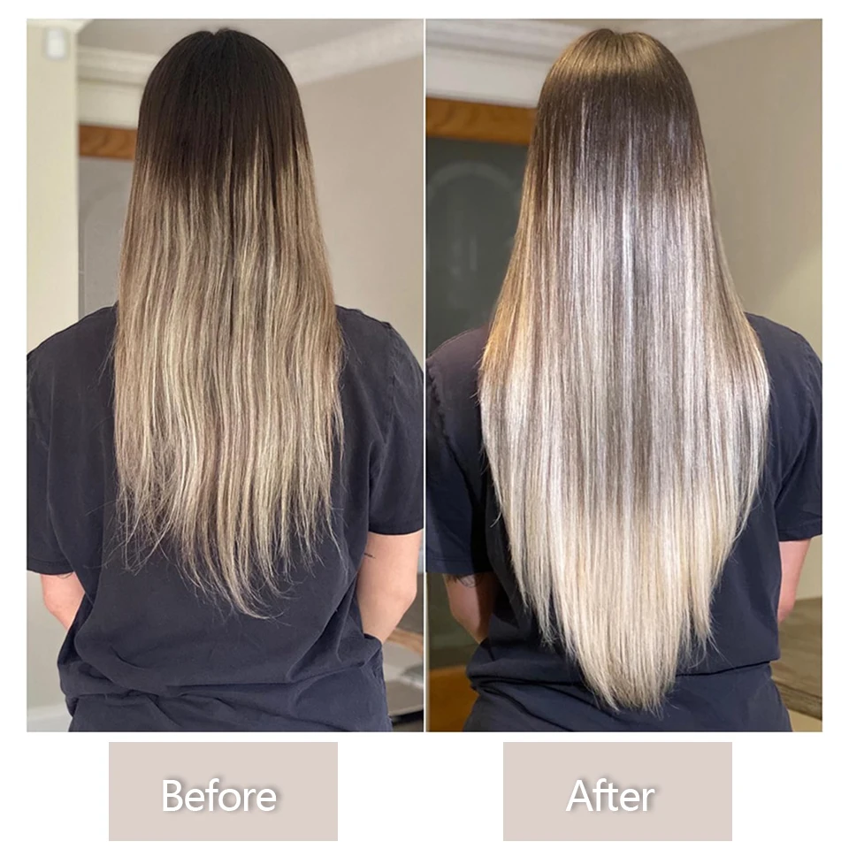 Human Hair Extension Straight 0.8g 1g / Stands Remy Flat Tip Silky Straight Natural Black Brown Pre Bonded Keratin Fusion Hair human hair extension
