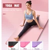 Pink Thicker NBR Yoga Mats Anti-slip Sport Fitness Mats Blanket For Exercise Yoga Pilates Gymnastics Fitness Equipment Free Gift