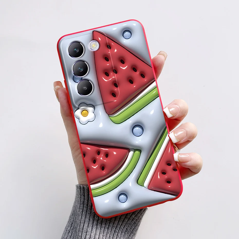 Stylish Painted Soft Silicone Phone Case Cover - Enhanced Protection Bumper