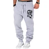 New Fashion dragon print Joggers Men Body Building Gyms Pants Outdoor Casual Sweatpants Sports Fitness Trousers 4