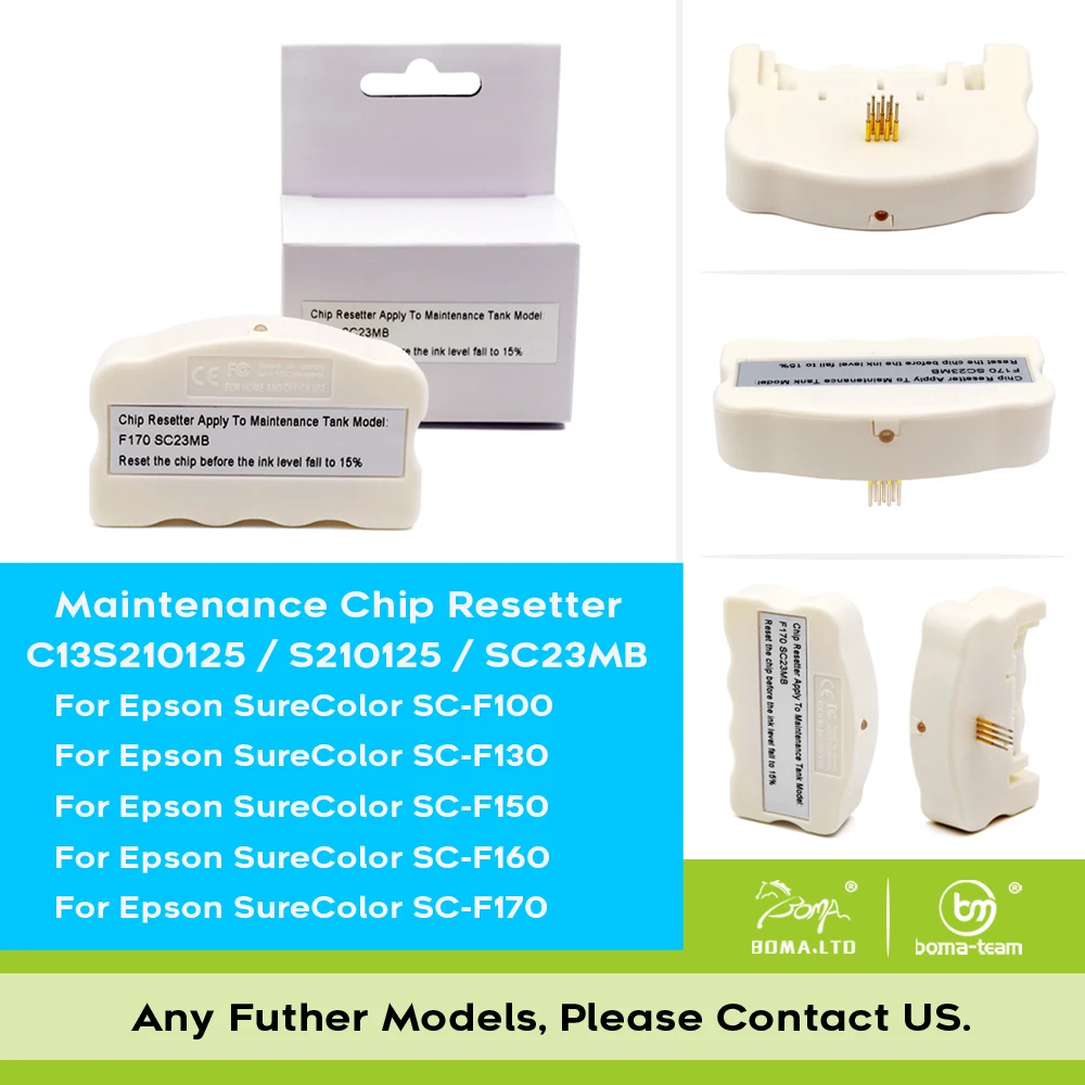 Manutenção Tanque Chip Ressetter, substituição para Epson