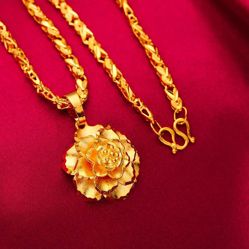 

24K Gold Plated Necklace for Women N20124