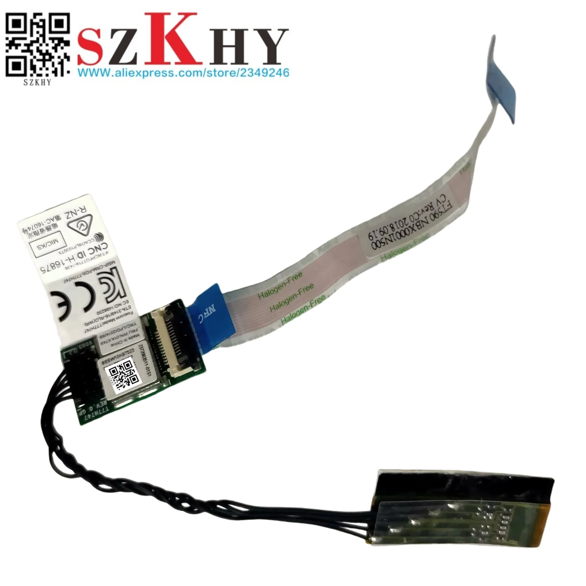 ThinkPad P15s T15 T590 P53s용 NFC NPC300, 01AX745 02HK988 01ER019 01ER019 01YR509 02HK819 02HK820 01AX831 01AX993