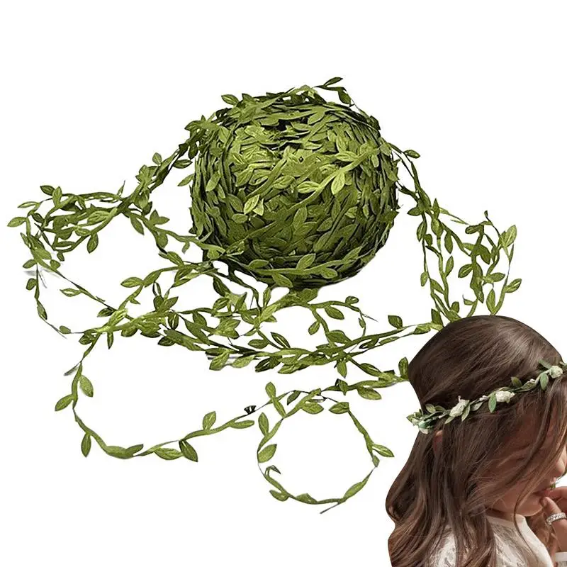 

Настенное украшение в виде листьев, Реалистичная Водонепроницаемая гирлянда в виде листьев, многофункциональное зеленое украшение для свадебной вечеринки, свисающая фотография