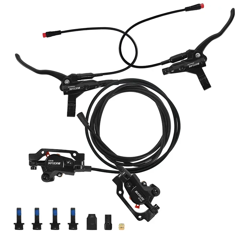Ebike Hydraulic Disc Brake Set Bicycle Power Control Shifter Electric Scooter Bi