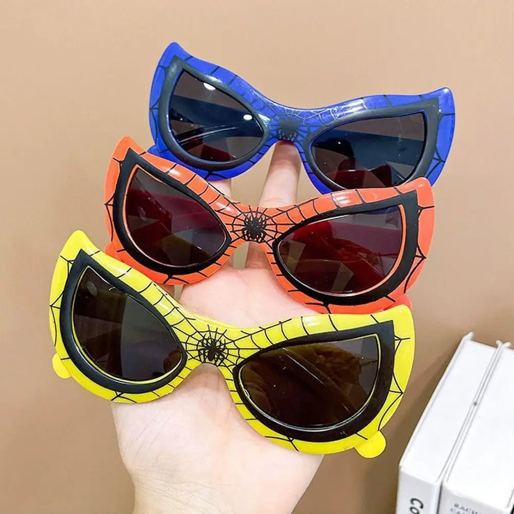 Fashion Cartoon Sunglasses Photography Props Trend Sunshade Eyewear UV-blocking Outdoor Sun Glasses for Children